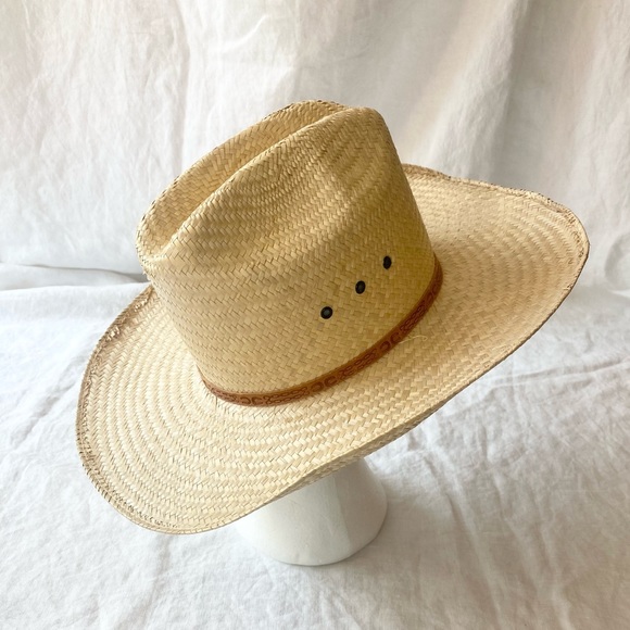Western Panama Cowboy Hat - Picture 6 of 13